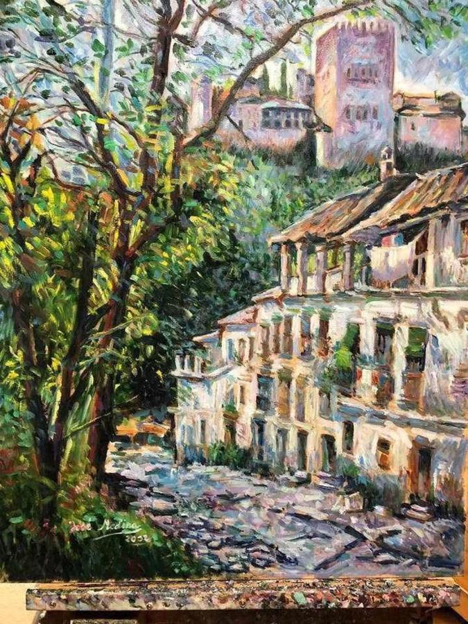 Apartamento Para Dos Al Lado De La Alhambra, En Pleno Centro Granada Ngoại thất bức ảnh